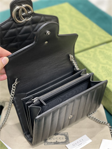 Gu.cci GG Marmont Mini Bag Black 474575