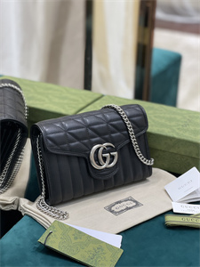 Gu.cci GG Marmont Mini Bag Black 474575