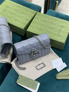 Gu.cci GG Marmont Mini Bag Blue 474575