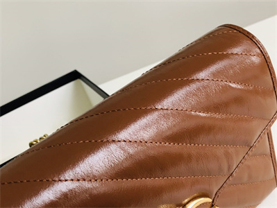 Gu.cci GG Marmont Mini Bag Brown 474575