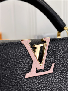 L.V Capucines BB Bag Taurillon Leather Black M21798