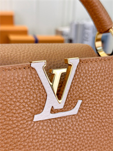 L.V Capucines BB Bag Taurillon Leather Brown M21798