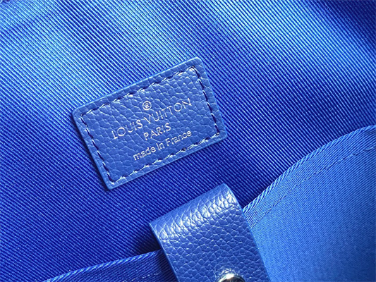 L.V Randonne Backpack Bandana Monogram Blue M20562