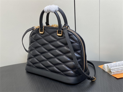 L.V Alma PM Bag Lamb Leather Black M23688