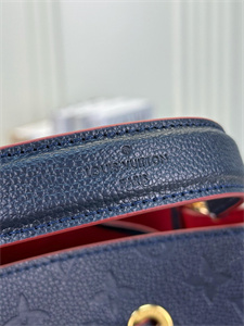 L.V Néonoé MM Bag Monogram Empreinte Navy M45306