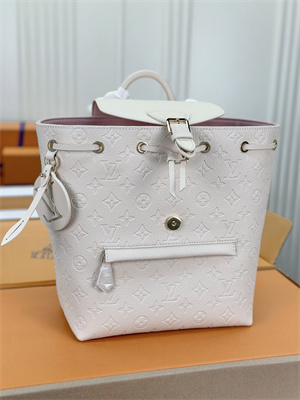 L.V Montsouris Backpack Monogram Empreinte Cream M45397