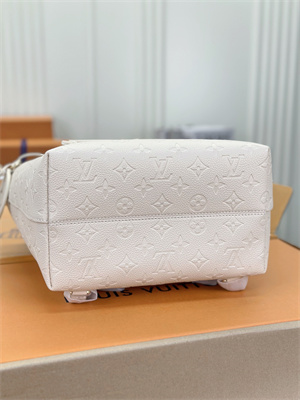 L.V Montsouris Backpack Monogram Empreinte Cream M45397