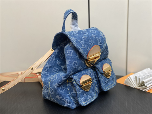 L.V Venice Backpack Monogram Denim Canvas M46836
