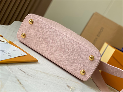 L.V Capucines BB Bag Taurillon Leather RoseBella M59434