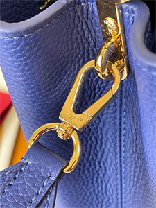 L.V Capucines BB Bag Taurillon Leather Royal Blue/Light Blue M59465