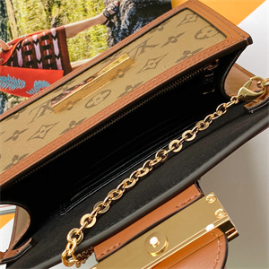 L.V Dauphine Chain Wallet Monogram Canvas M68746