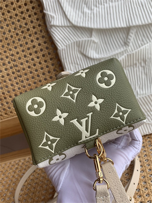 L.V Tiny Backpack Monogram Empreinte Cowhide Leather Green M81353