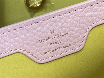 L.V Capucines MM Bag Taurillon Leather Pink M23363