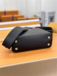 L.V Capucines Mini Bag Taurillon Leather Black M20581
