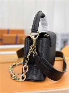 L.V Capucines Mini Bag Taurillon Leather Black M21798