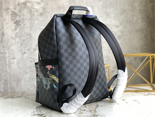 L.V Discovery Backpack Damier Graphite N45275