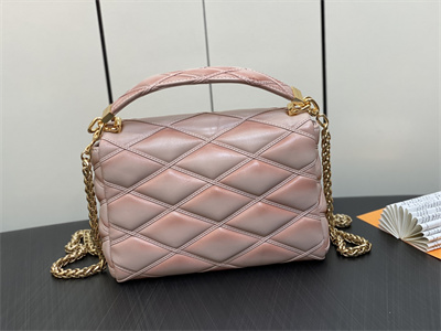 L.V Go-14 MM Bag Lambskin Beige Rose M23568