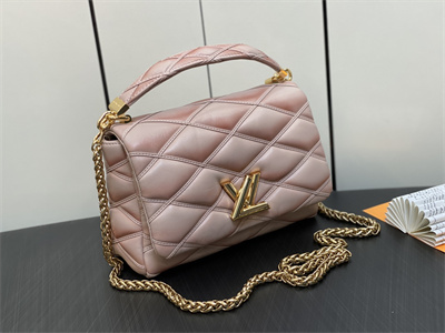 L.V Go-14 MM Bag Lambskin Beige Rose M23568
