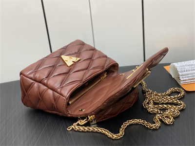 L.V Go-14 MM Bag Lambskin Tan M23601