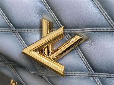 L.V Go-14 MM Bag Lambskin Ecume Gray M24186