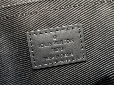 L.V Steamer PM Bag Monogram Embossed Taurillon Cowhider Leather M24436