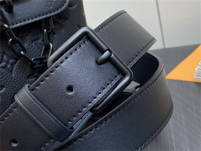 L.V Steamer PM Bag Monogram Embossed Taurillon Cowhider Leather M24436