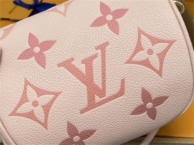 L.V Mini Bumbag Monogram Empreinte Pink M82347