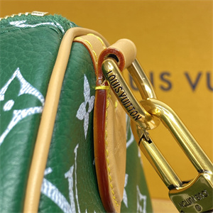 L.V Speedy P9 Bandoulière 25 Monogram Soft Calfskin Green M24423