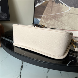 L.V Diane Bag Monogram Empreinte Cowhide Cream M46386