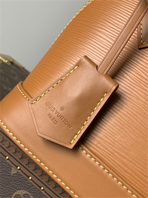 L.V Alma BB Bag EPI Leather Brown M57540