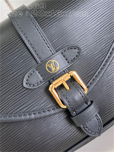 L.V Saumur BB Bag Epi Leather Black M23469