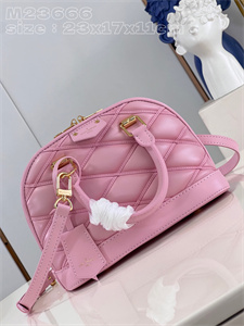 L.V Alma BB Bag Lamb Leather Rosabella M23666