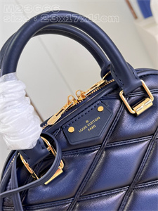 L.V Alma BB Bag Lamb Leather Marine Blue M23666