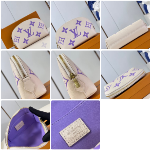 L.V Pochette Cosmetic PM Monogram Empreinte M24378(4 colors)