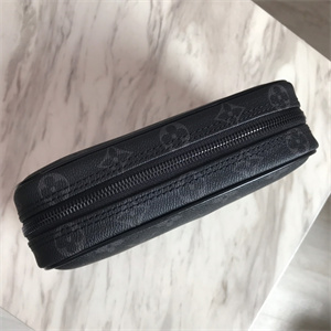 L.V Toilet Pouch PM Monogram Eclipse M43384