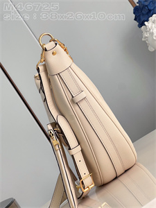 L.V Loop Hobo Bag Monogram Empreinte Cowhide Cream M46725