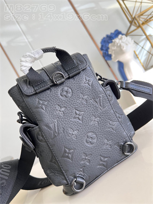 L.V Nano Christopher Backpack Monogram Taurillon Leather Black M83164