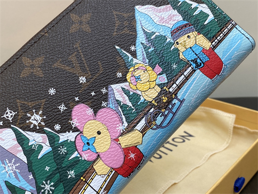 L.V Zippy Wallet Vivienne Holidays Monogram Canvas M42616
