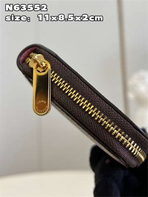 L.V Zippy Coin Purse Vivienne Holidays Damier Ebene N63552