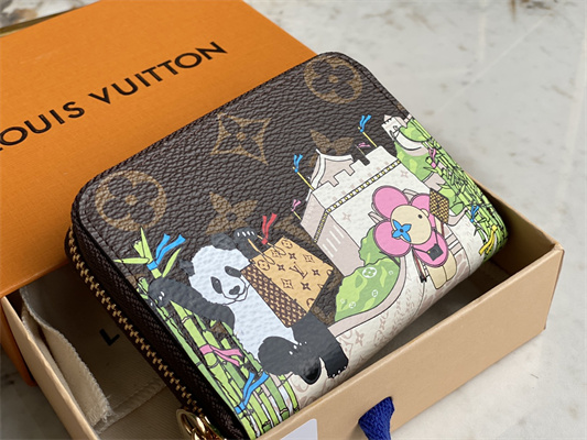 L.V Zippy Coin Purse Vivienne Holidays Monogram Canvas M80865