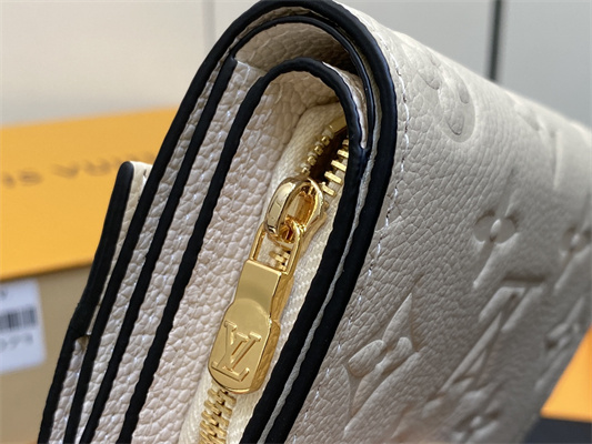 L.V Pochette Metis Compact Wallet Monogram Empreinte Cream M81071