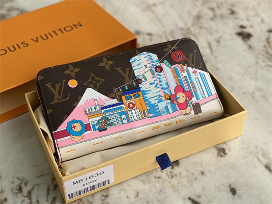 L.V Zippy Wallet Vivienne Holidays Monogram Canvas M81630