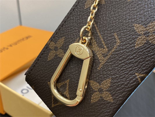 L.V Key Pouch Vivienne Holidays Monogram Canvas M82620