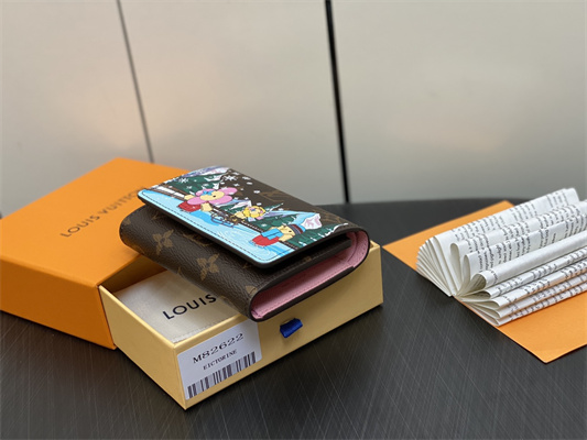 L.V Victorine Wallet Vivienne Holidays Monogram Canvas M82622