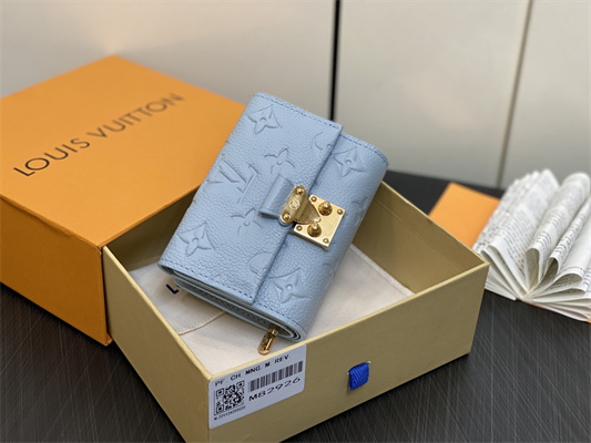 L.V Pochette Metis Compact Wallet Monogram Empreinte Blue M82926