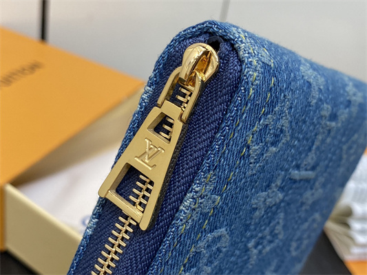 L.V Remix Zippy Coin Purse Monogram Denim M82957