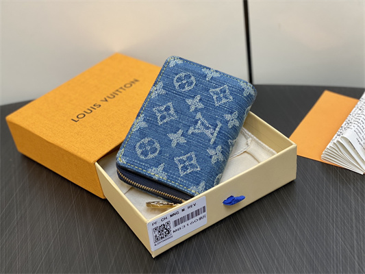 L.V Remix Lou Wallet Monogram Denim M83160