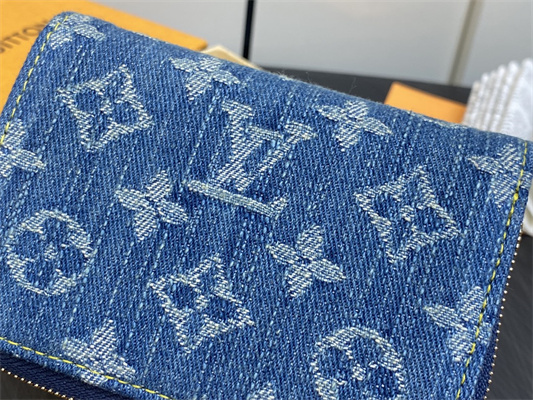 L.V Remix Lou Wallet Monogram Denim M83160