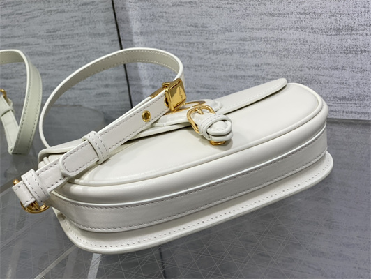 CD Di.or Bobby East-West Bag Box Calfskin Latte