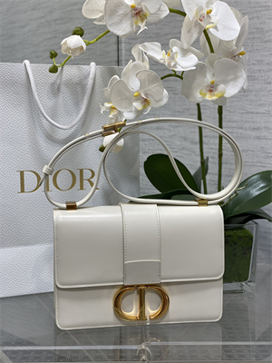 CD 30 Montaigne Bag Box Calfskin Latte